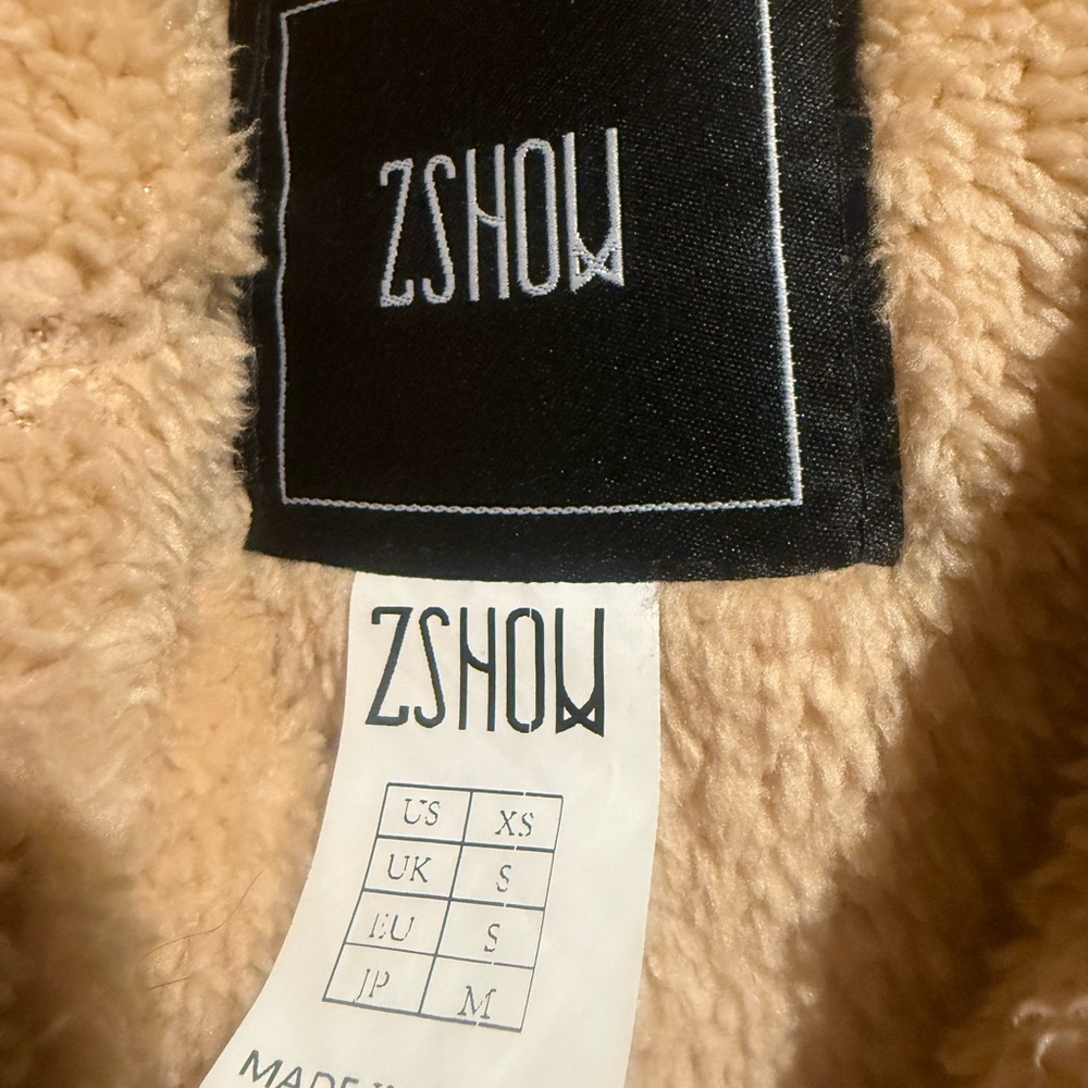 ZSHOW Women’s Warm Puffer Vest Thick Padded Fleece Lined WinterJacket with Hoodi - Picture 9 of 11
